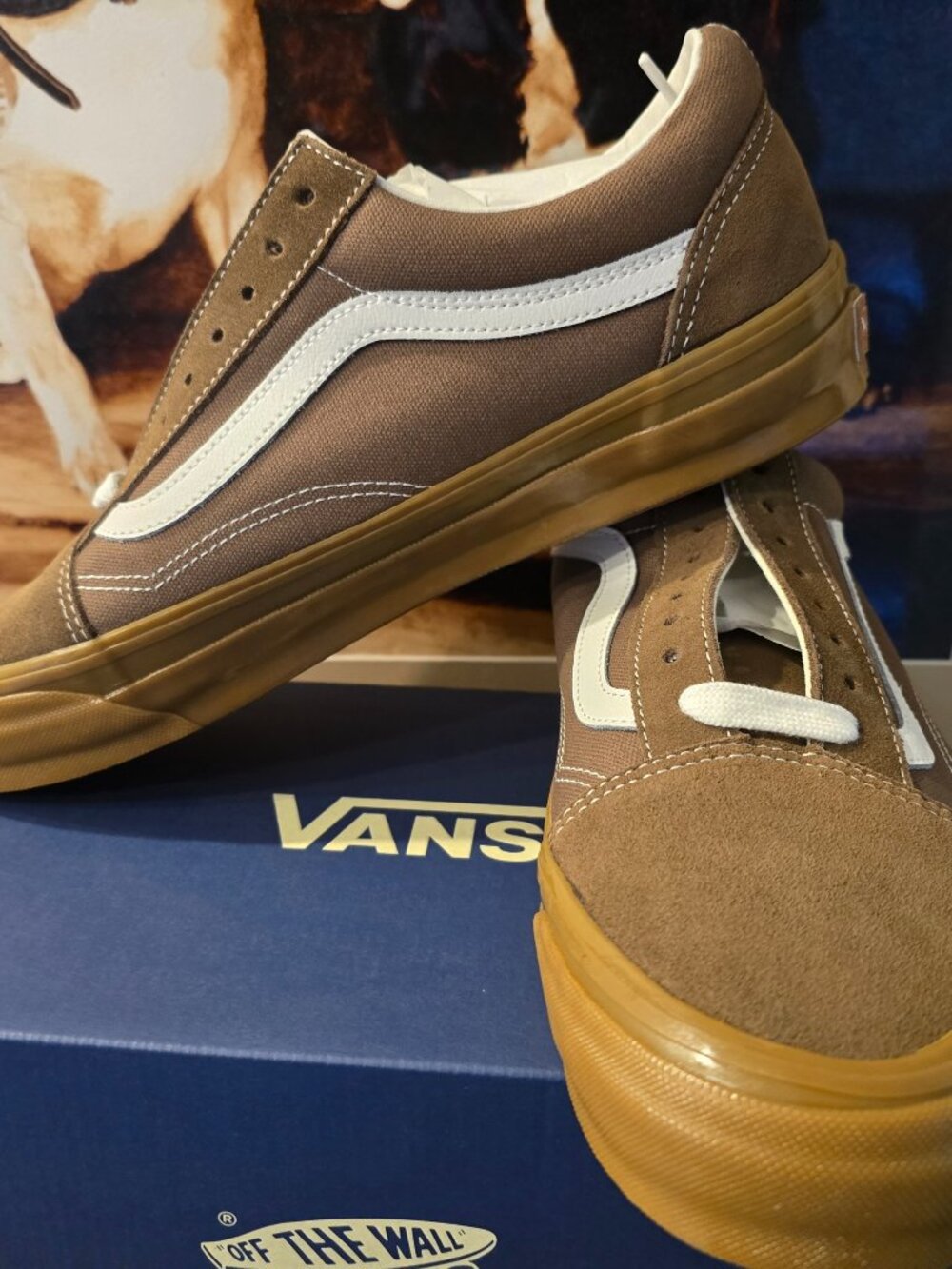 Vans Premium Old Skool 36 'Music Collection - Sepia Brown' VN000D560E0 Mens 12